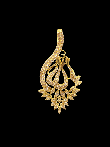 Large Studded Allah Pendant