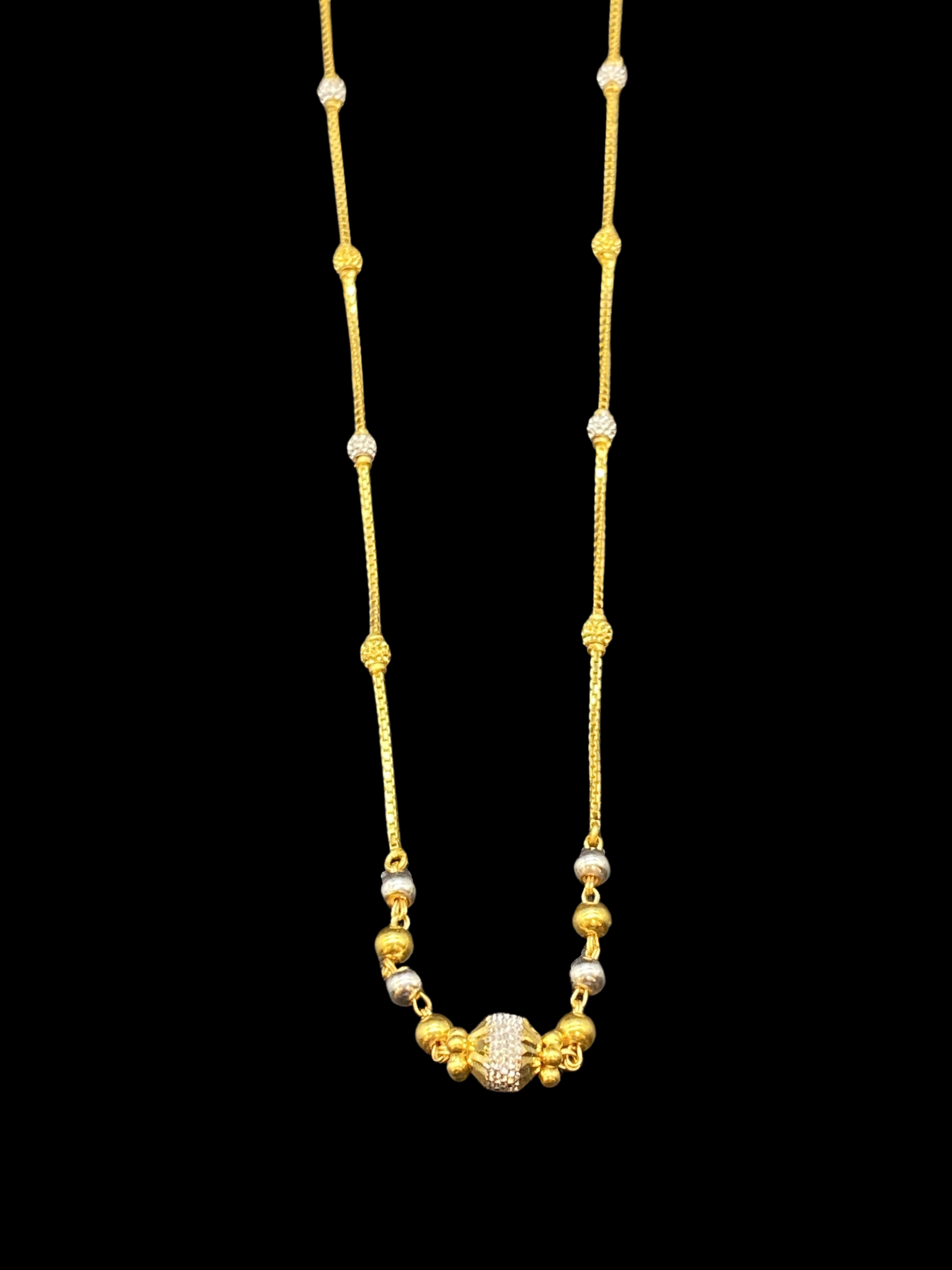 Two tone choker best sale necklace