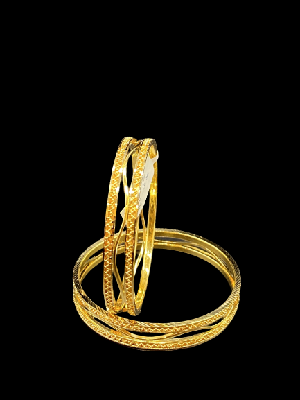 Pair of Wave Bangles